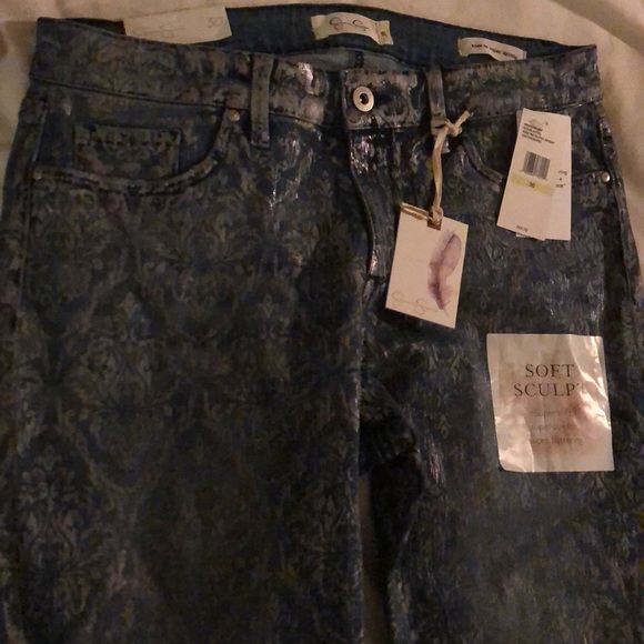 JESSICA SIMPSON JEANS KISS ME SUPER SKINNY NEW - Picture 3 of 5
